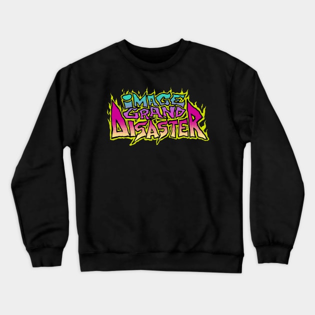 Image Grand Disaster Crewneck Sweatshirt by CosmicLion